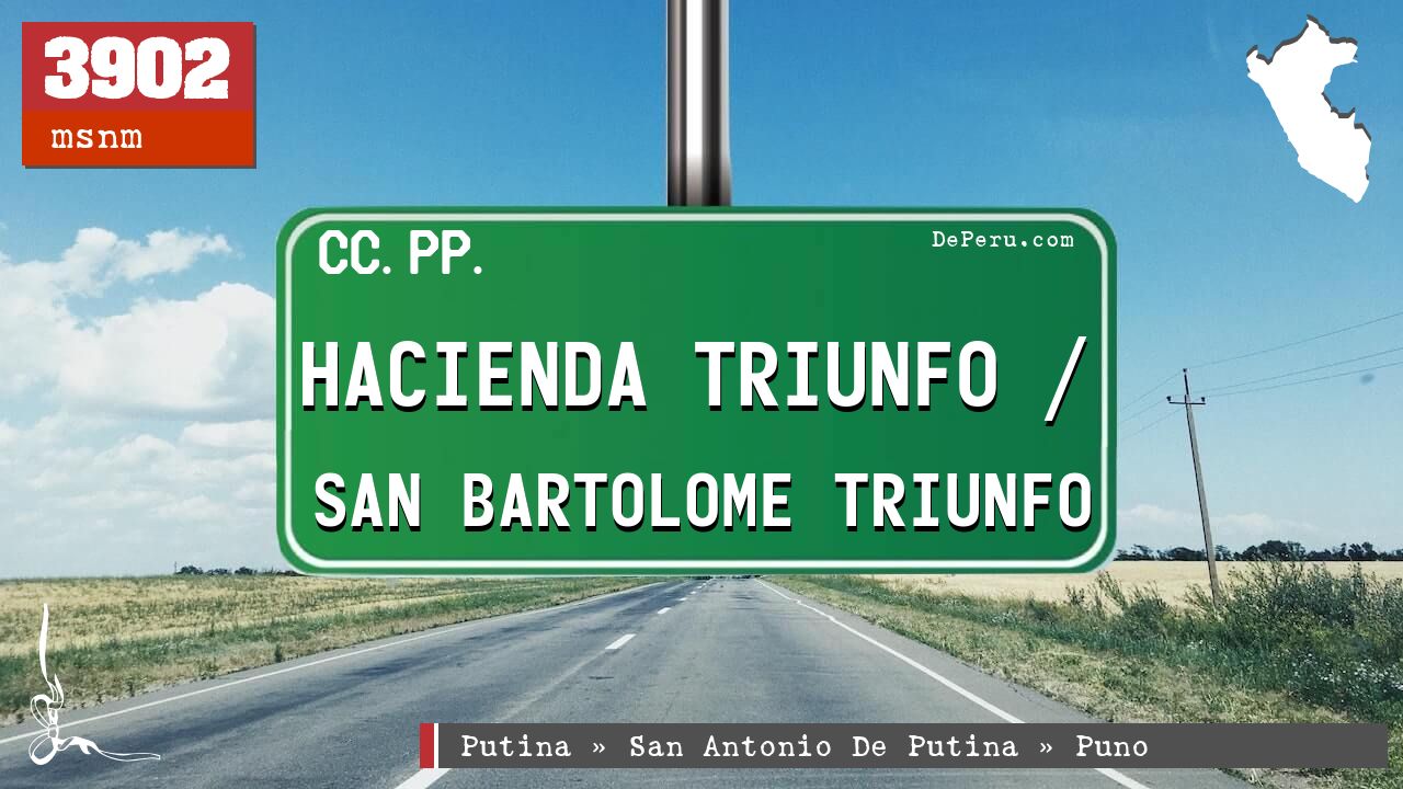 Hacienda Triunfo / San Bartolome Triunfo