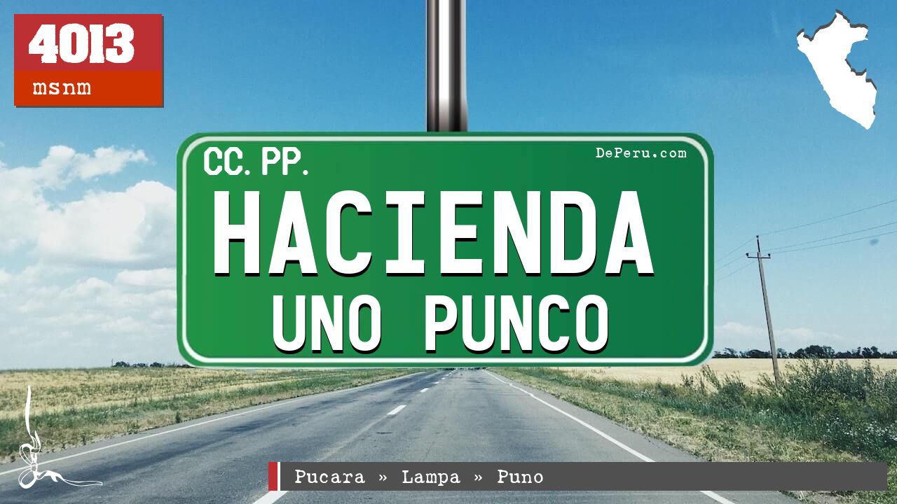 Hacienda Uno Punco