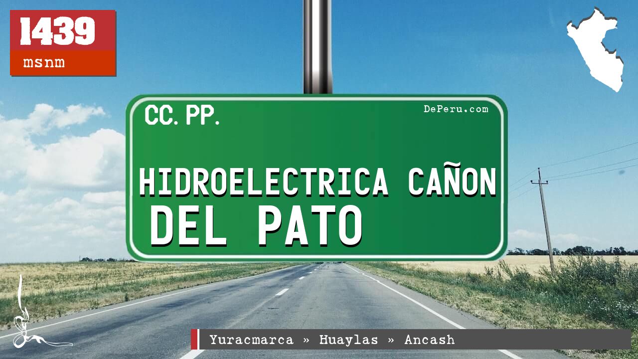 Hidroelectrica Caon del Pato