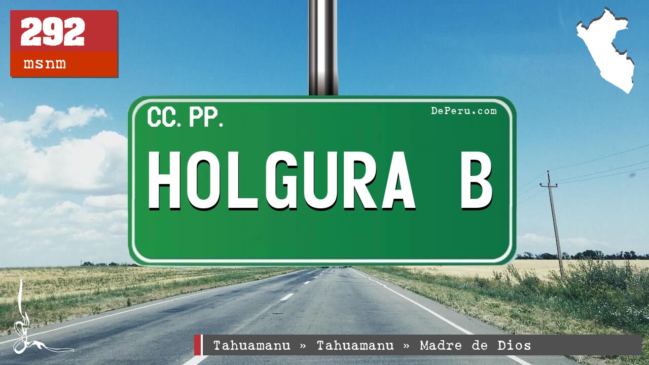 Holgura B