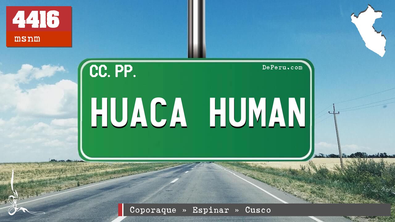 Huaca Human