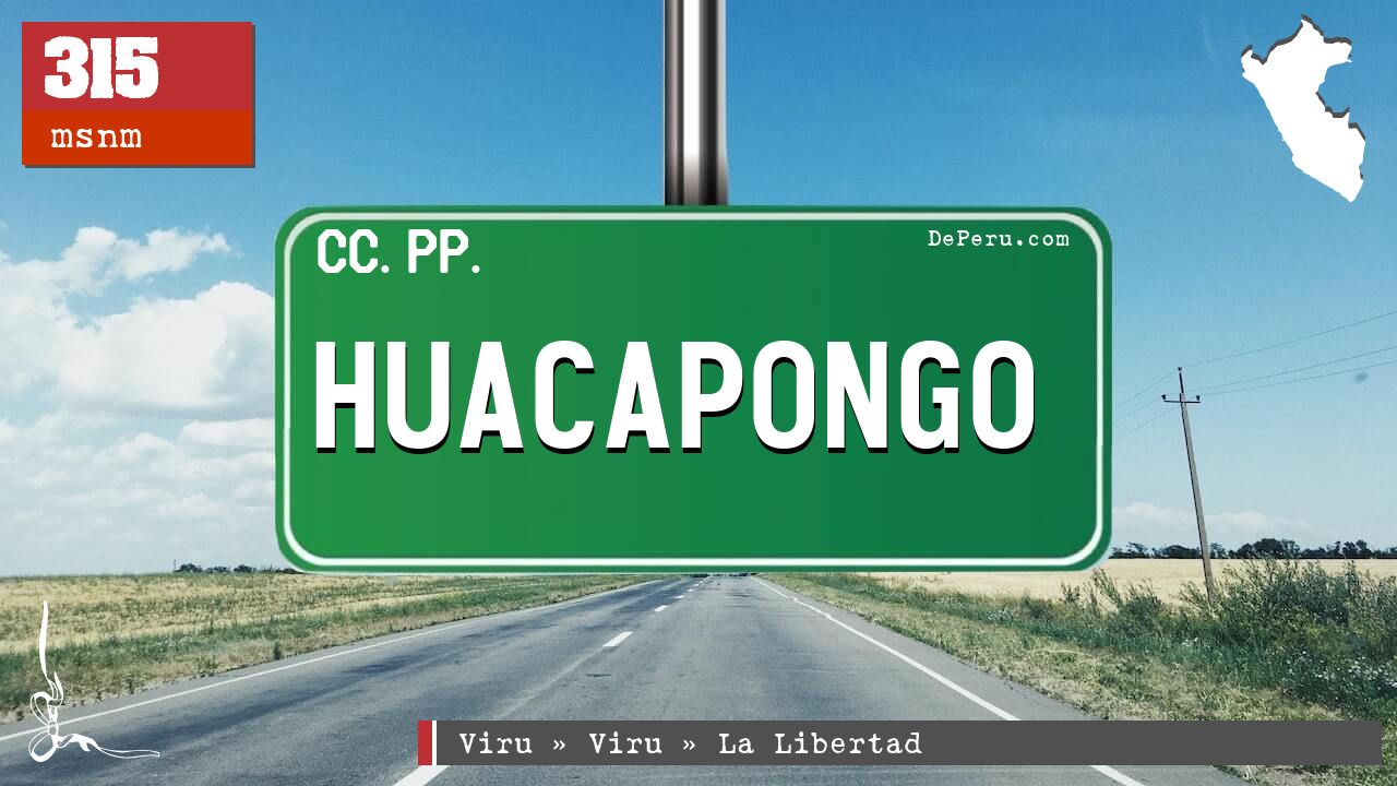 Huacapongo