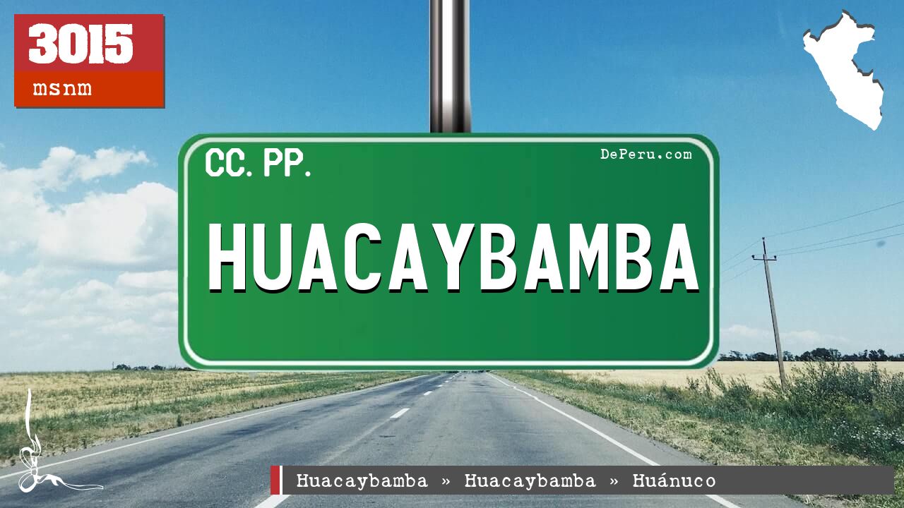 Huacaybamba