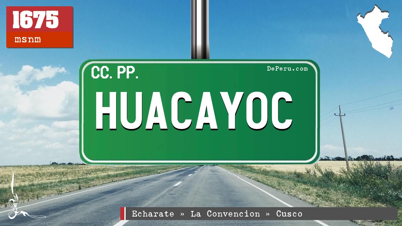 HUACAYOC