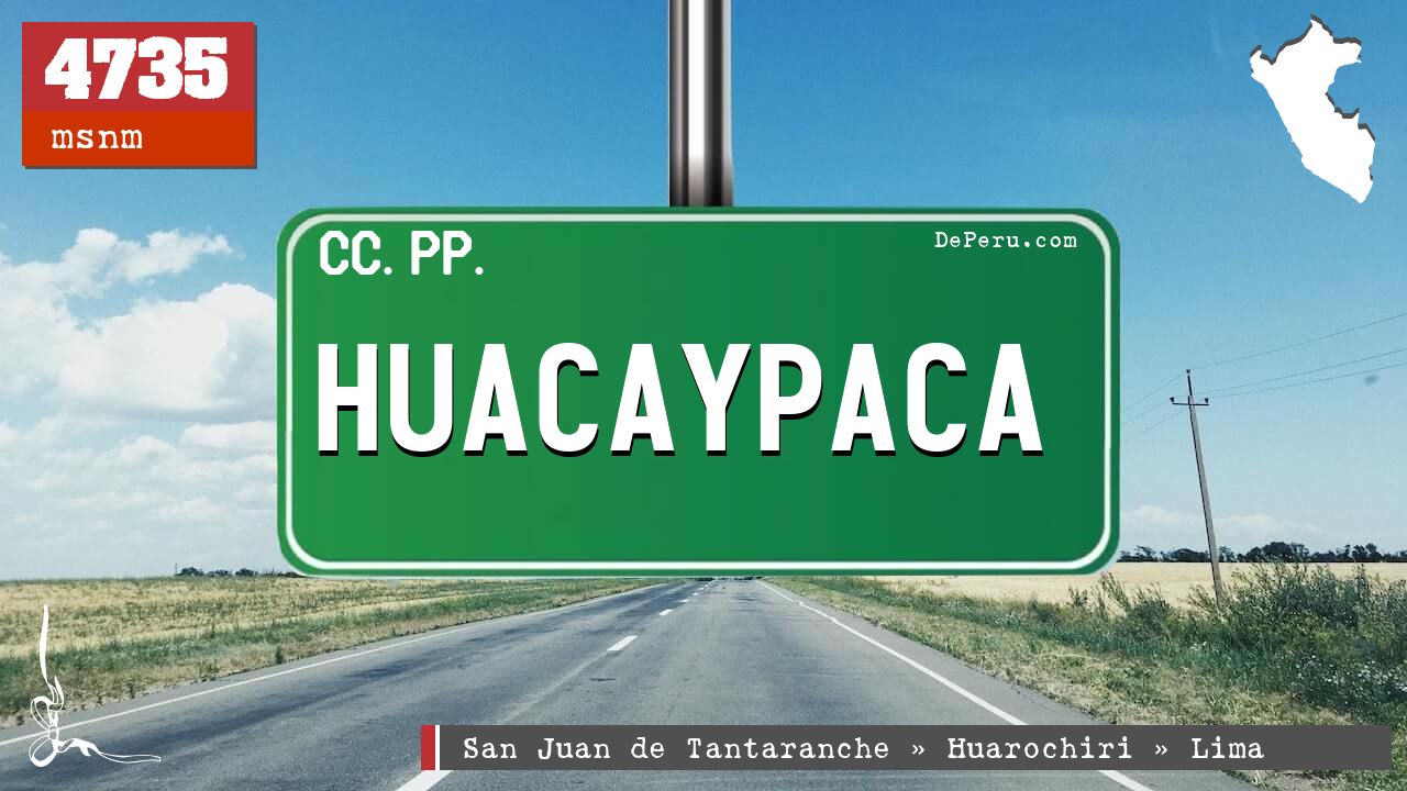 Huacaypaca