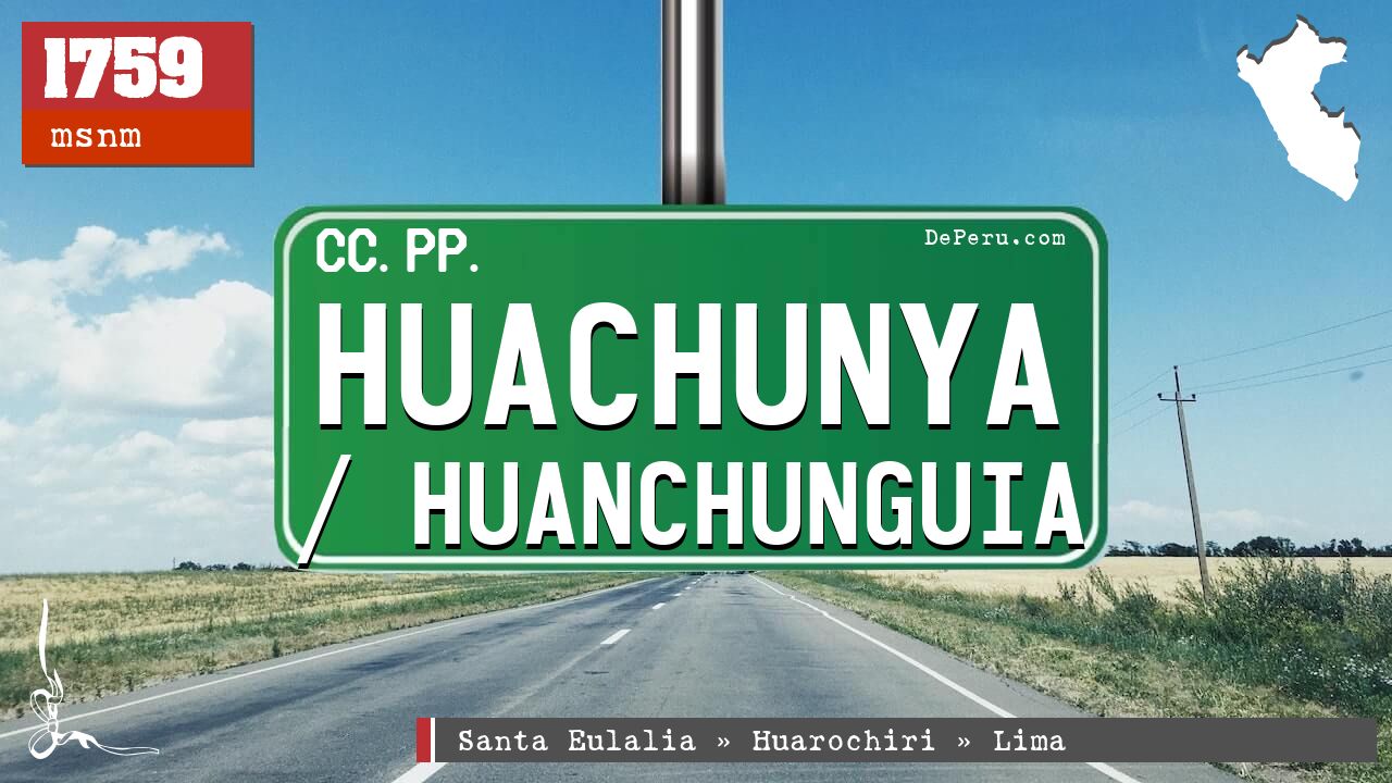 Huachunya / Huanchunguia