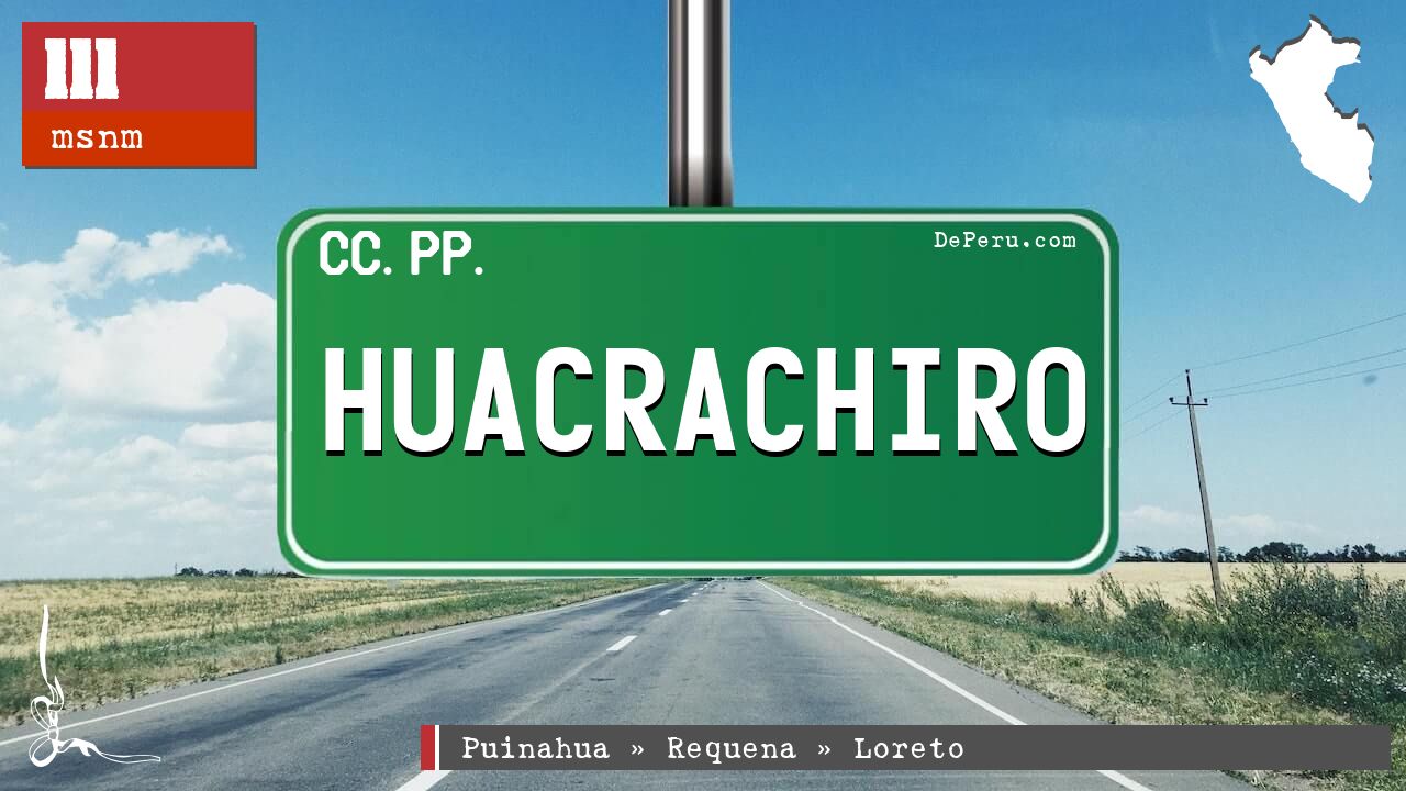 Huacrachiro