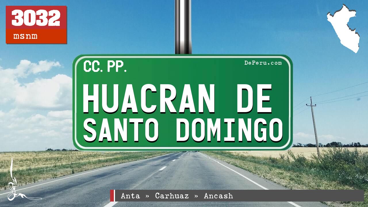 Huacran de Santo Domingo