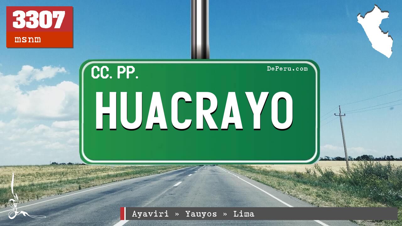 Huacrayo
