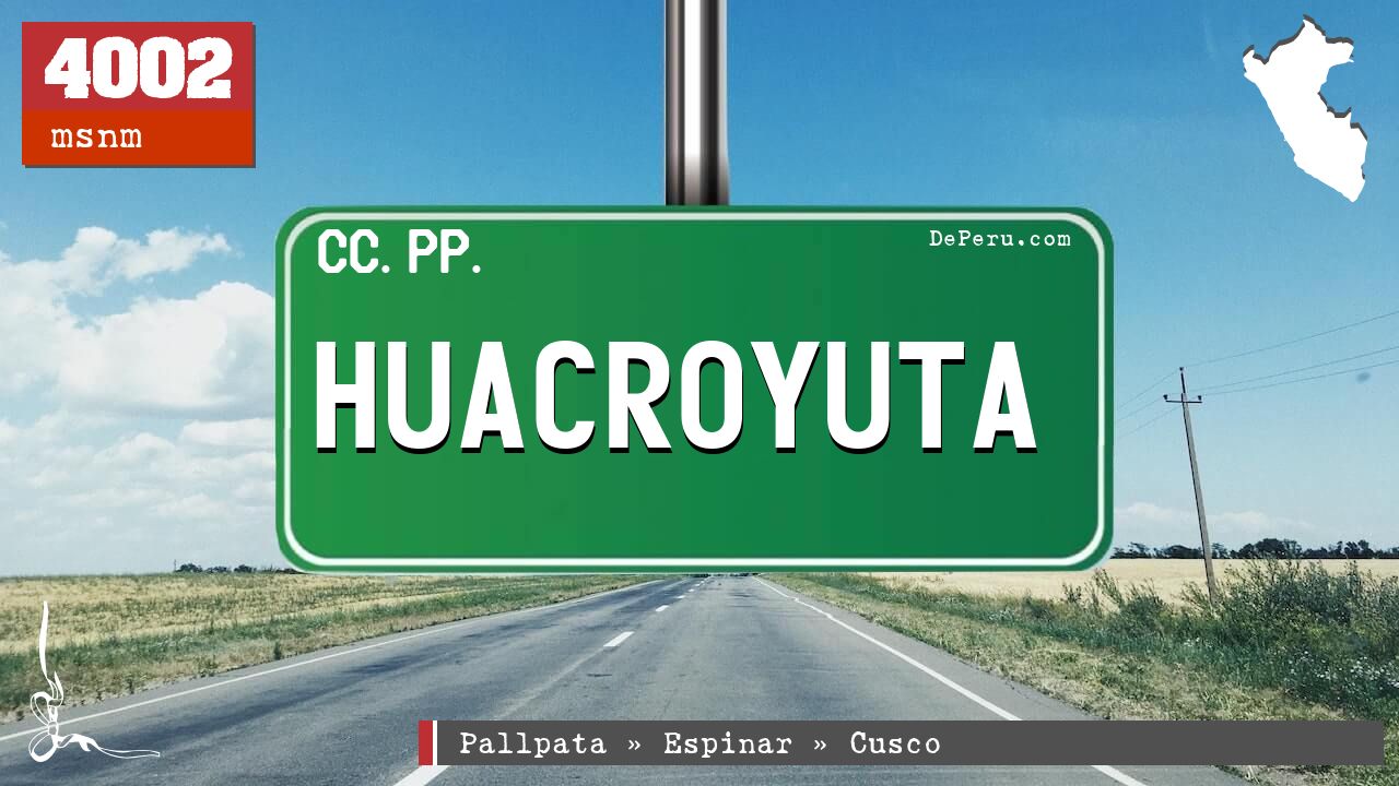 HUACROYUTA