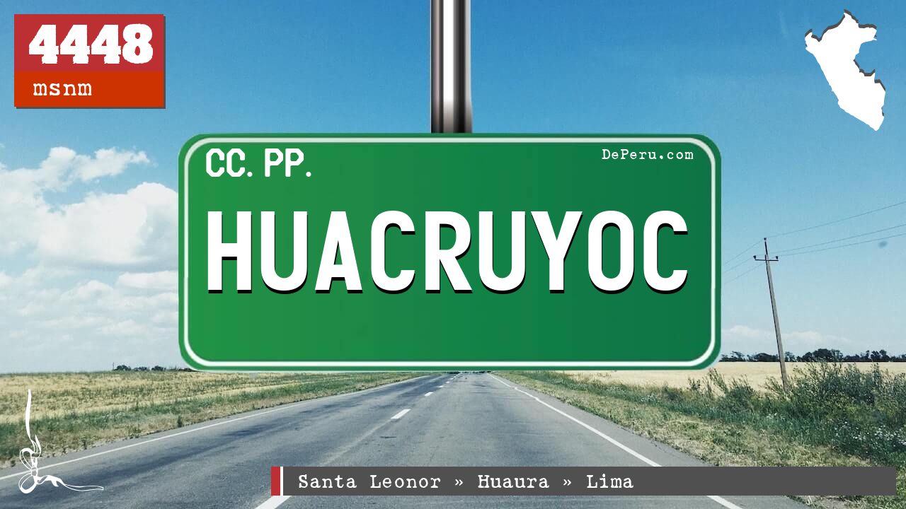 Huacruyoc
