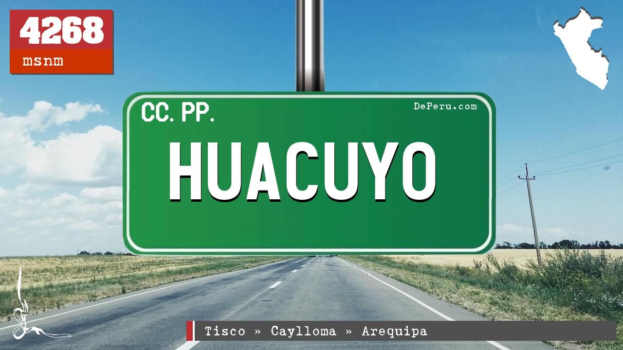 Huacuyo