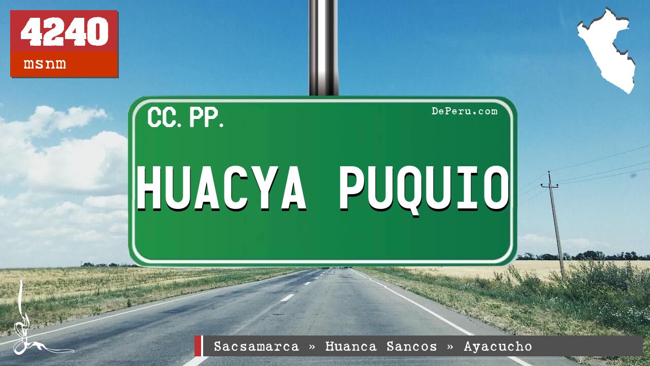 Huacya Puquio