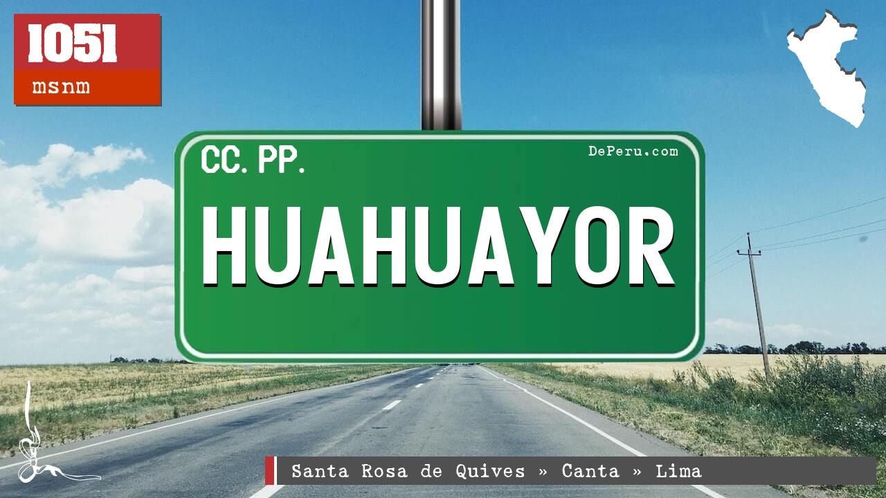 HUAHUAYOR