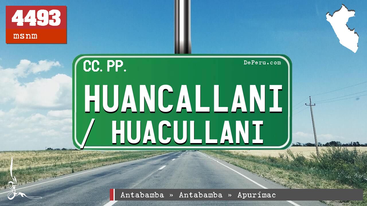 Huancallani / Huacullani