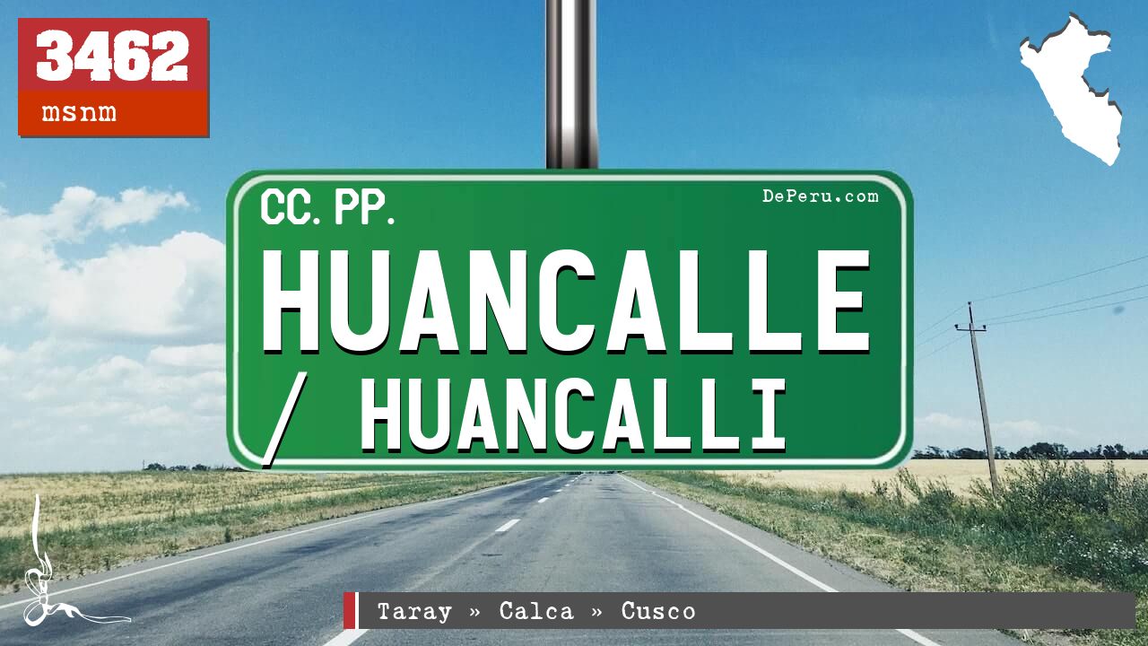 Huancalle / Huancalli