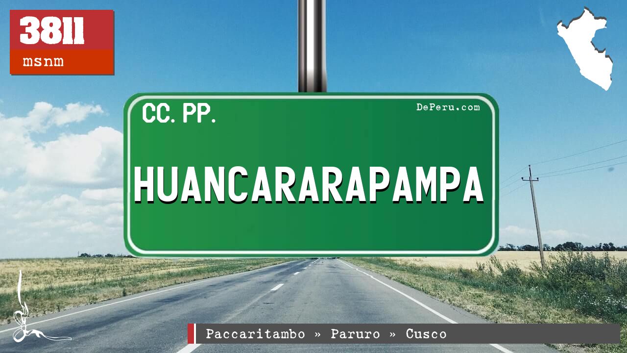 Huancararapampa