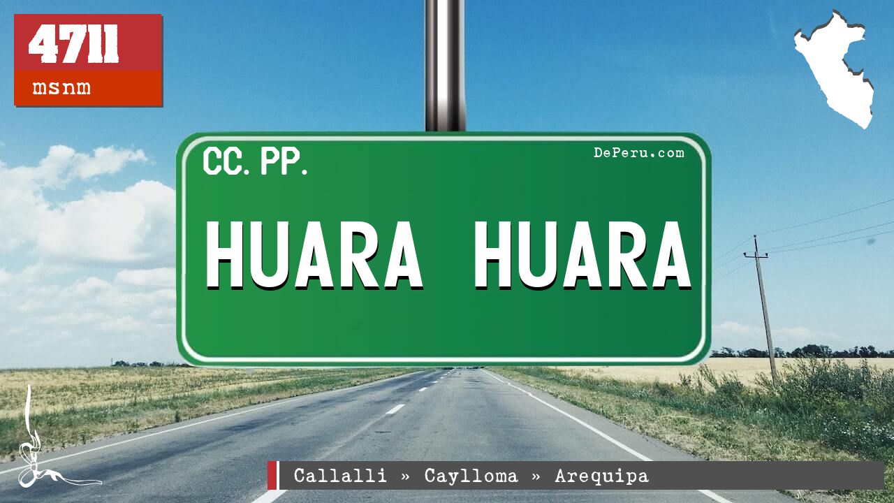 HUARA HUARA