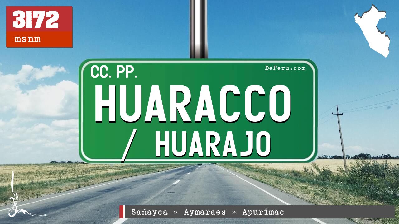 Huaracco / Huarajo