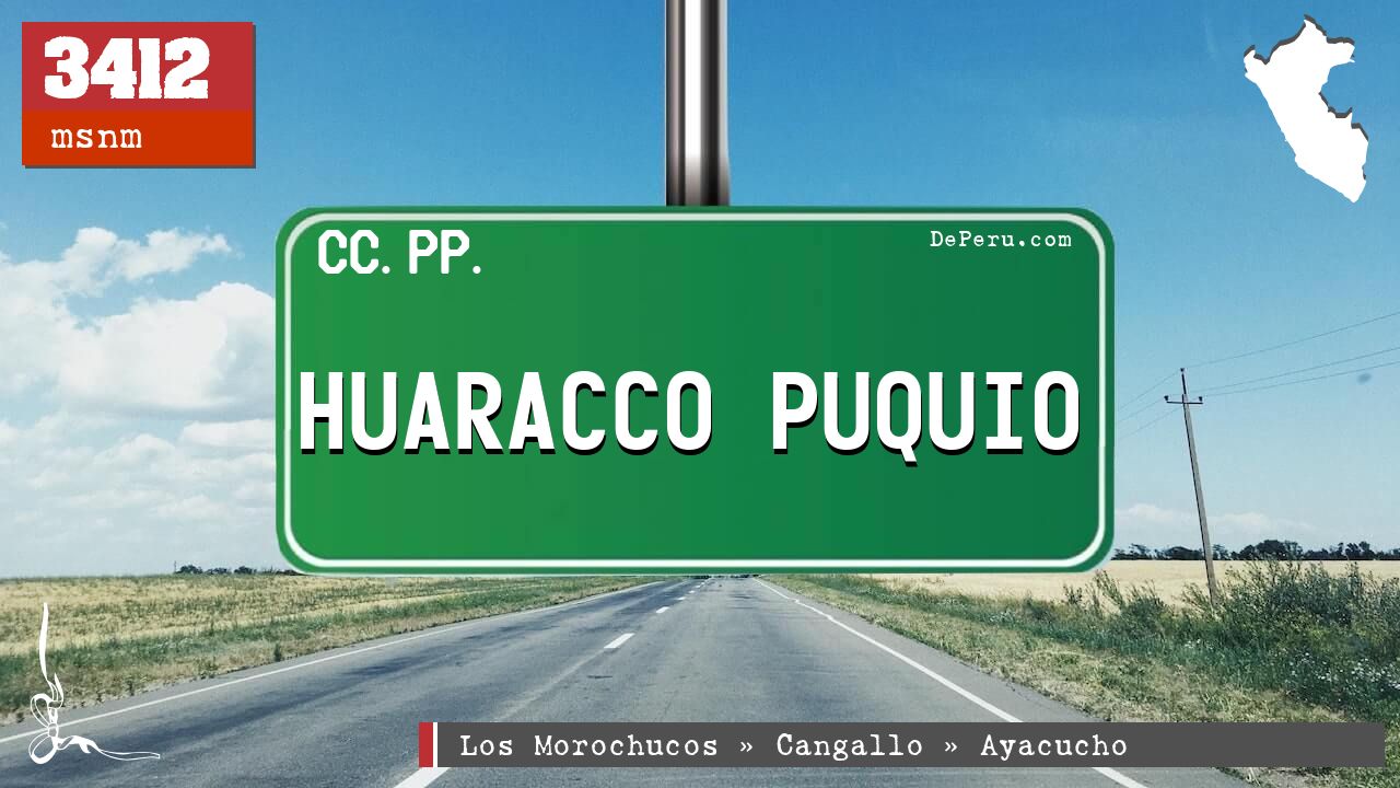 Huaracco Puquio