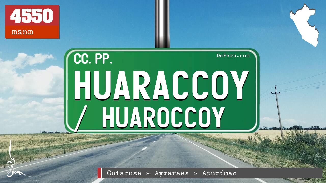 Huaraccoy / Huaroccoy