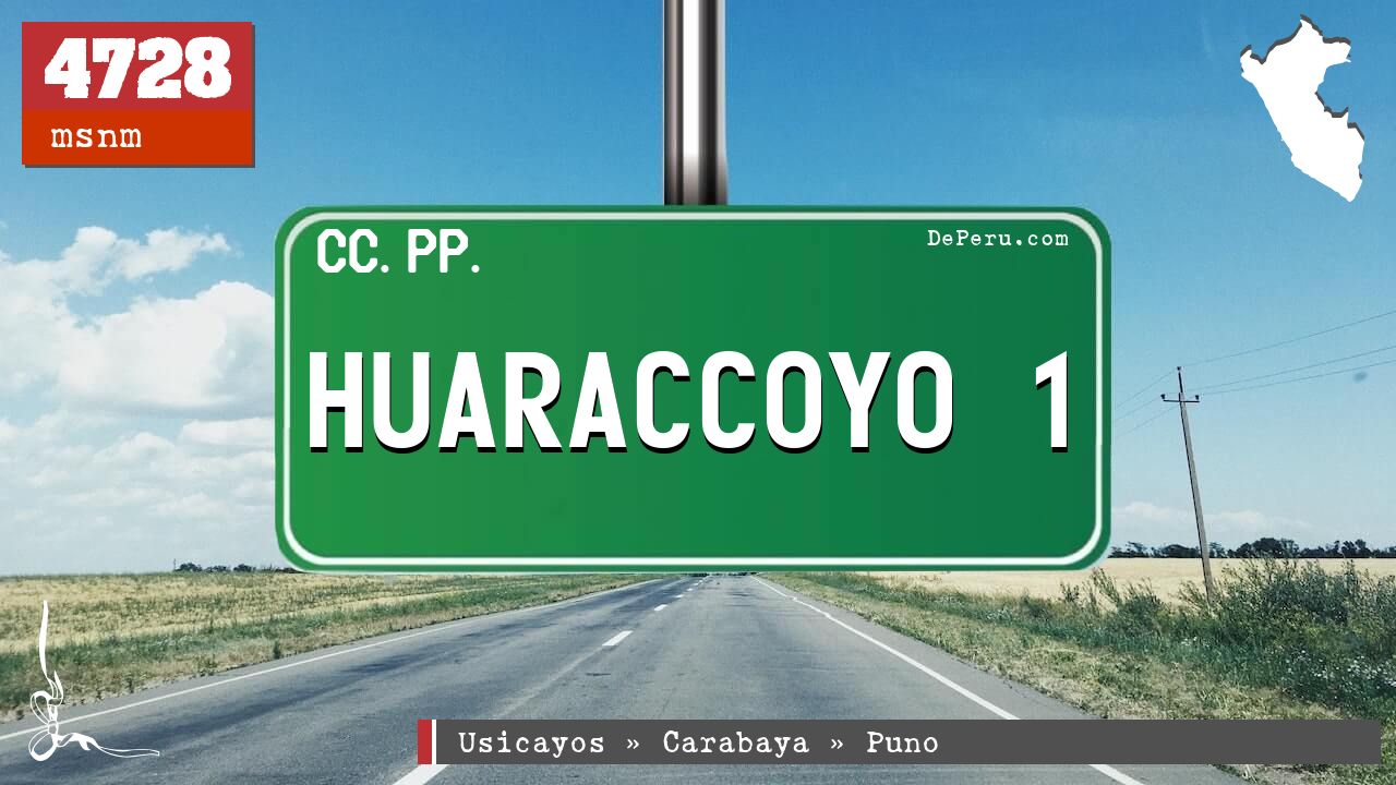 HUARACCOYO 1