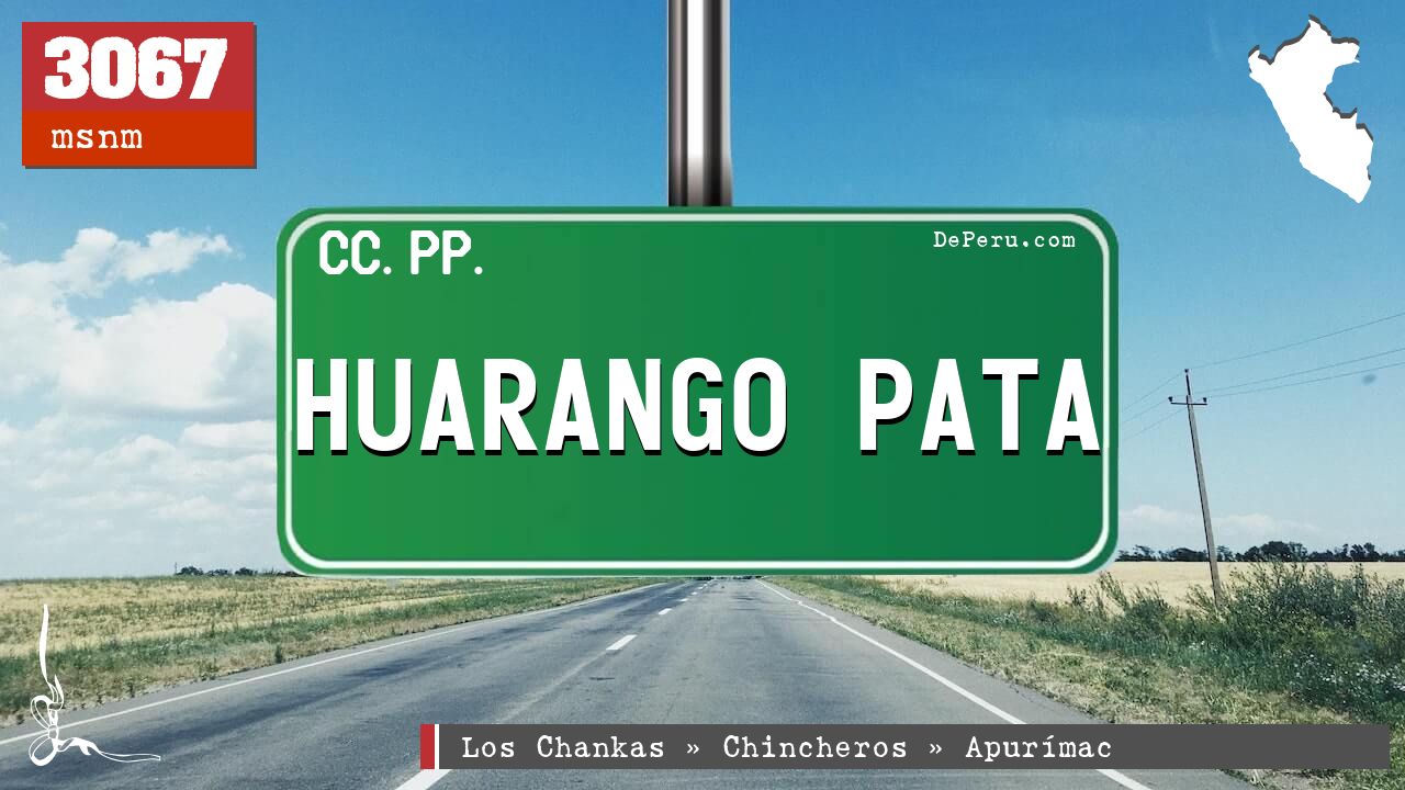 Huarango Pata