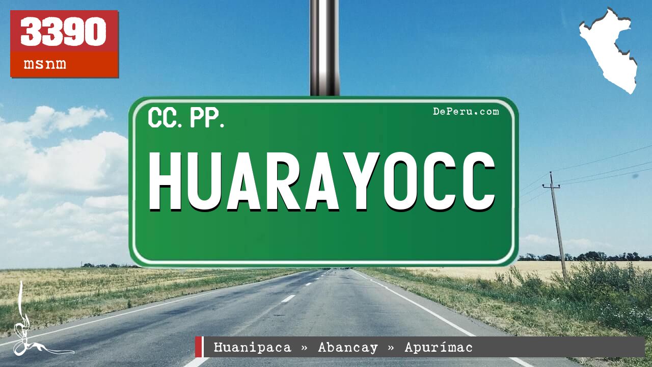 Huarayocc