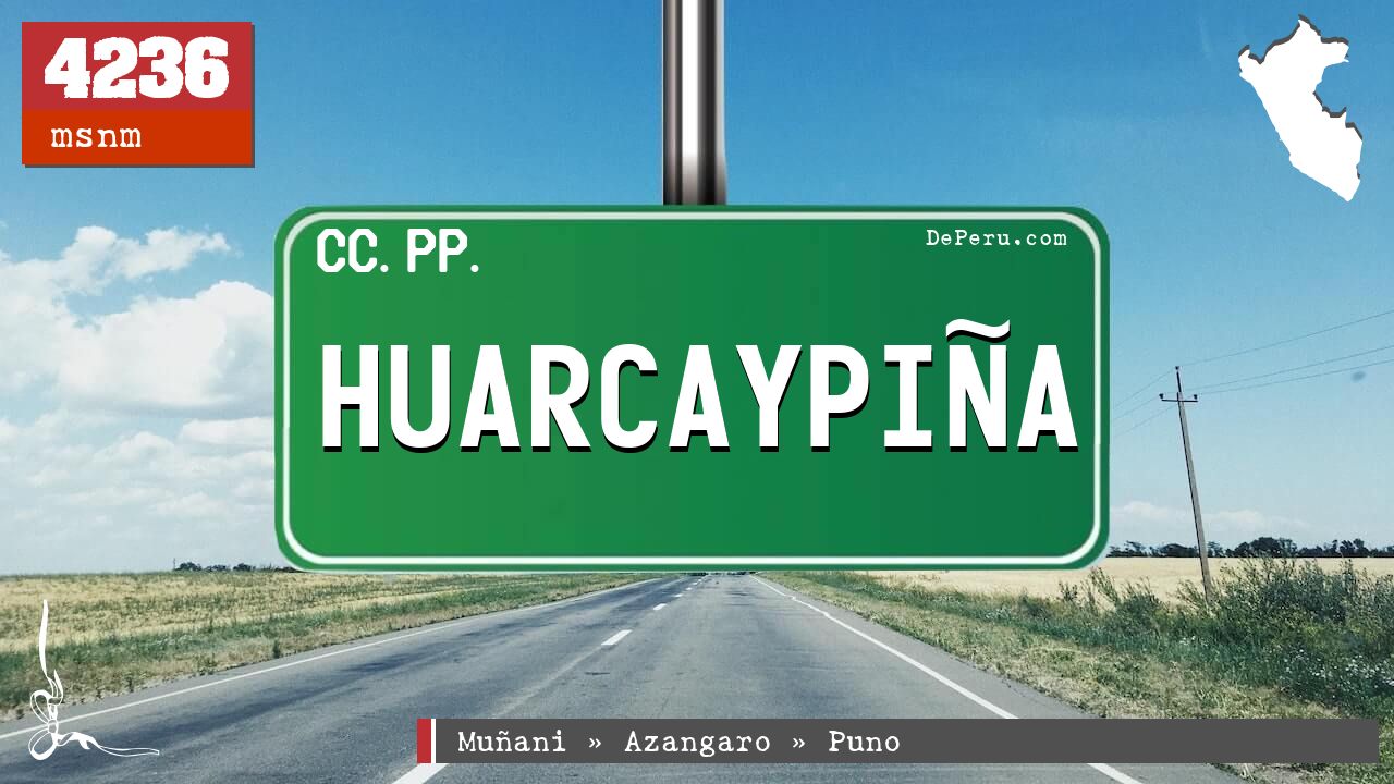 Huarcaypia