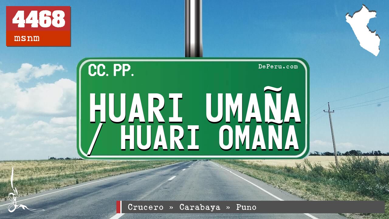 Huari Umaa / Huari Omaa