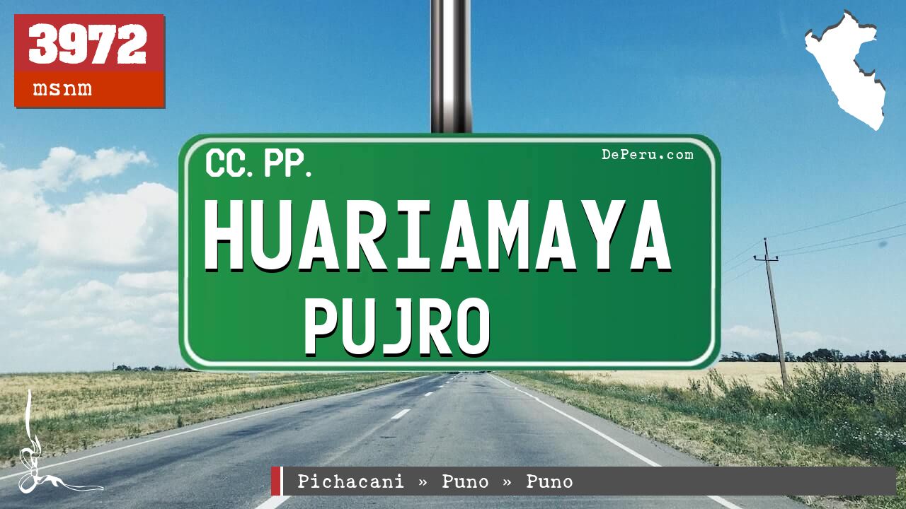 Huariamaya Pujro