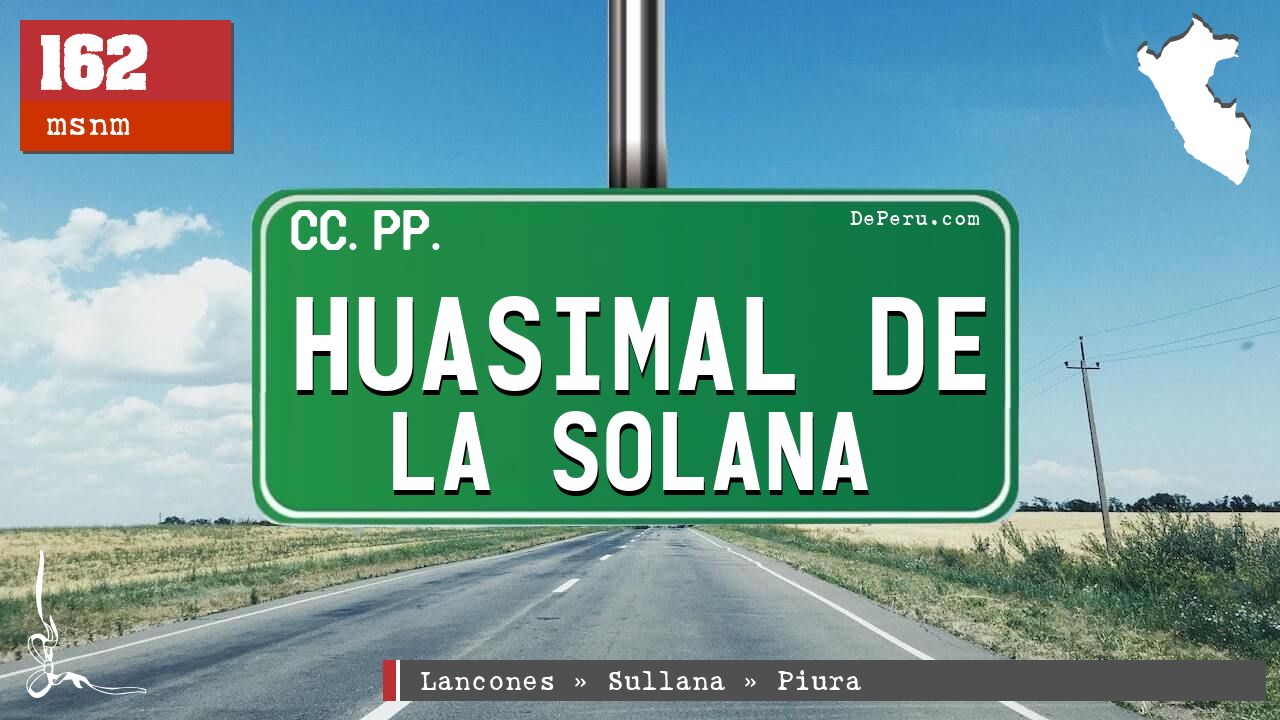 Huasimal de la Solana