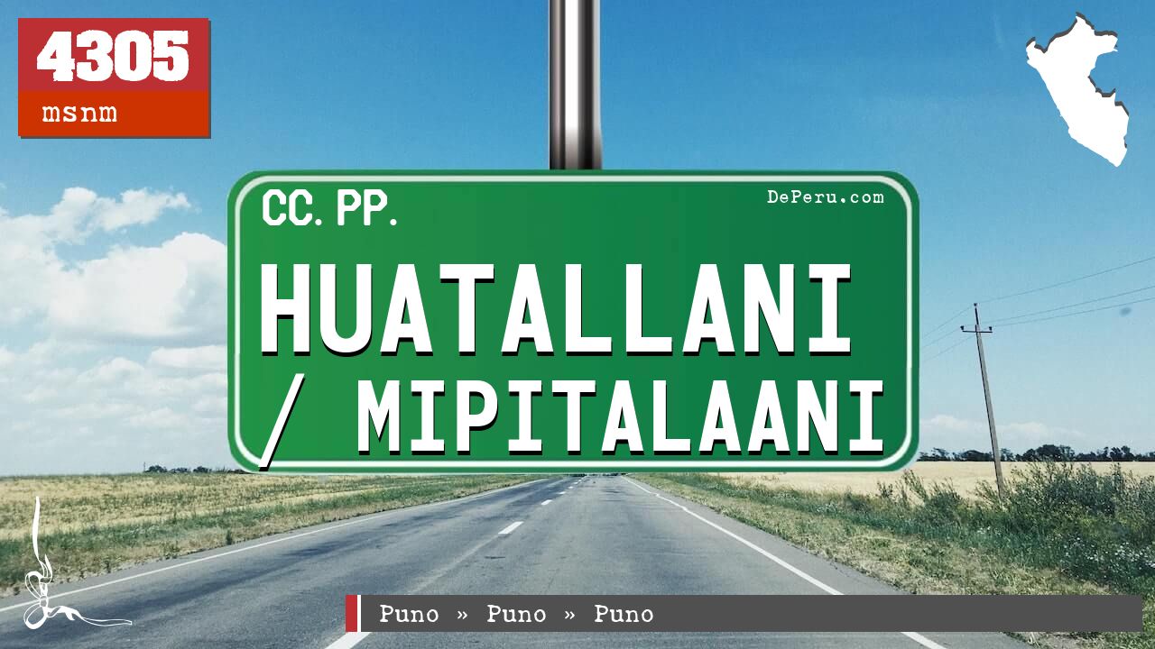 Huatallani / Mipitalaani