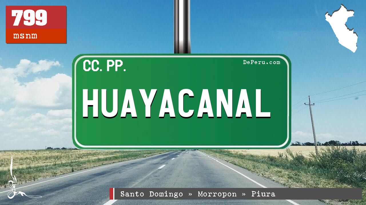 Huayacanal