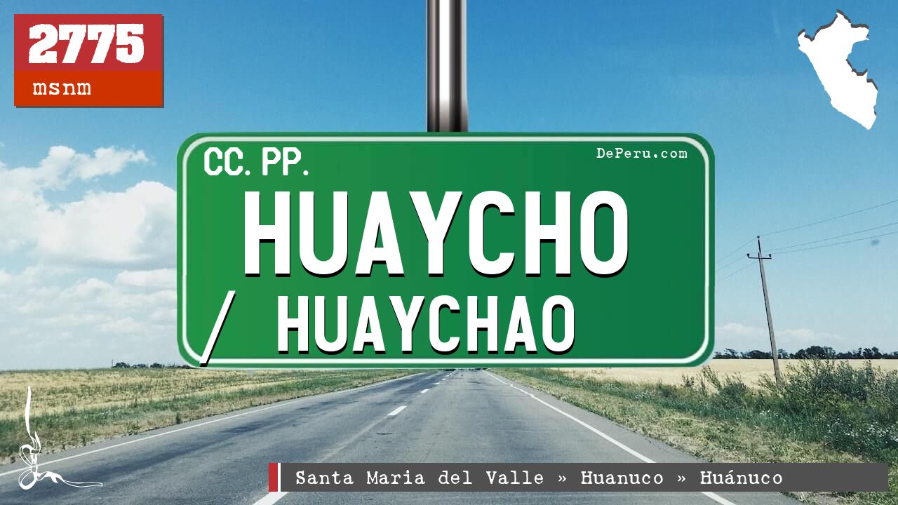 Huaycho / Huaychao