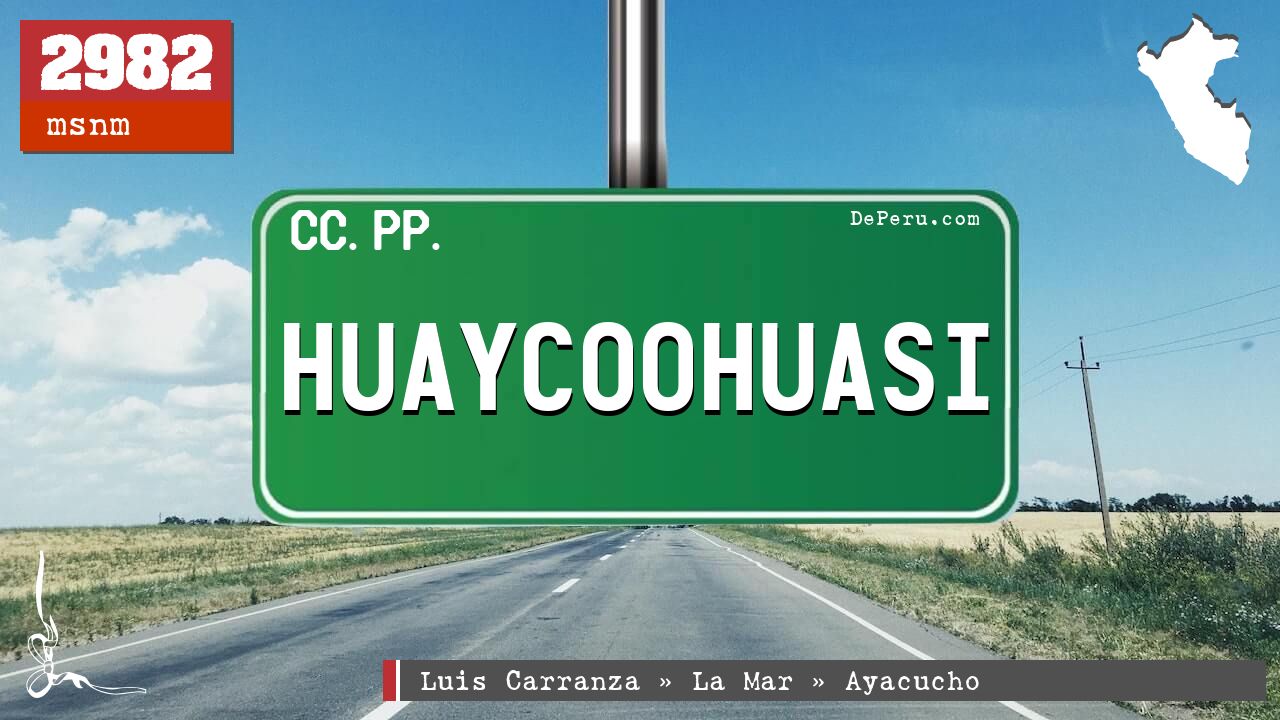 Huaycoohuasi