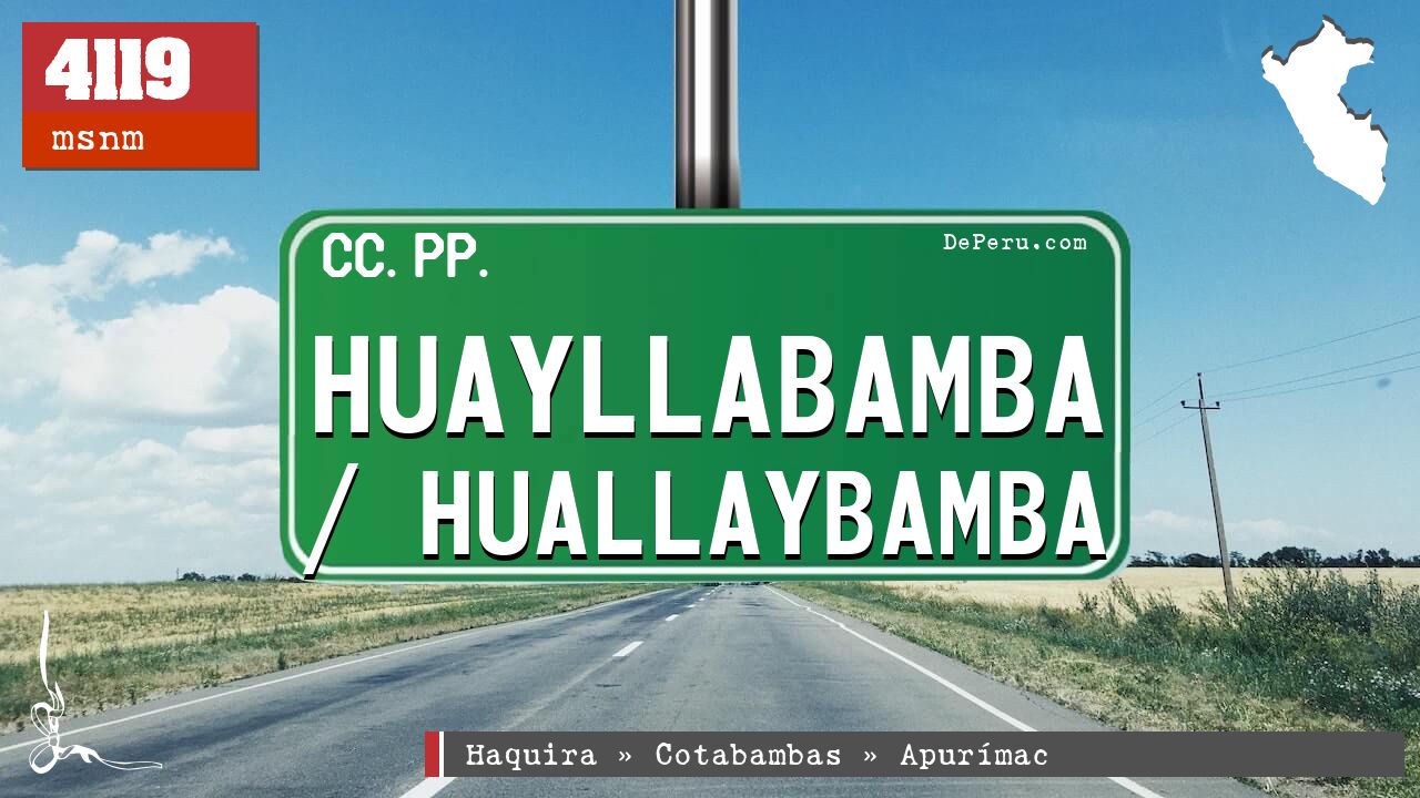 Huayllabamba / Huallaybamba