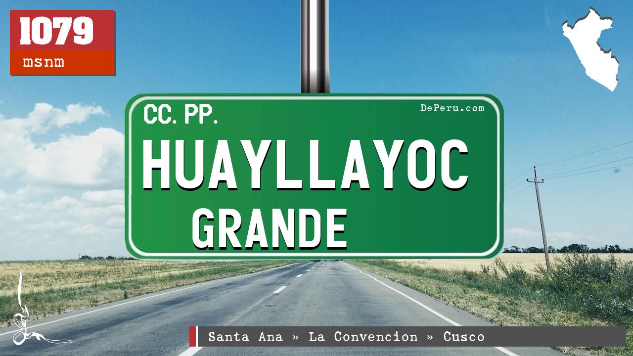 Huayllayoc Grande