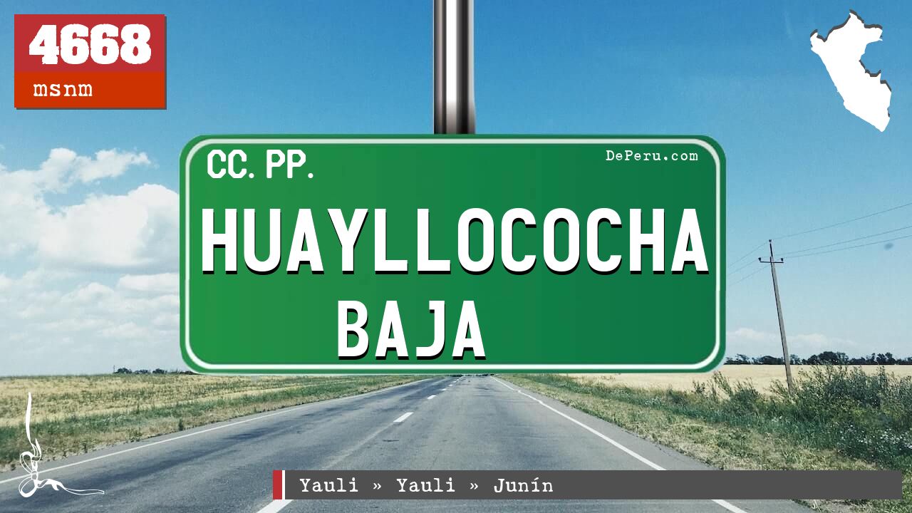 Huayllococha Baja