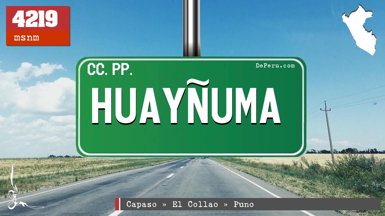 Huayñuma
