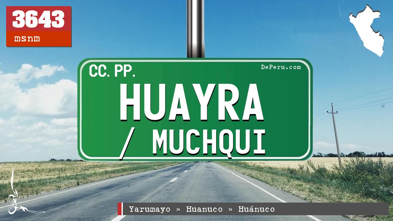 Huayra / Muchqui