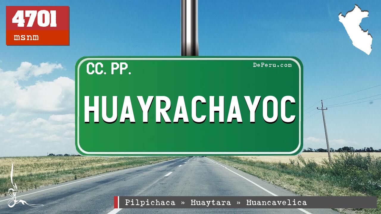 HUAYRACHAYOC