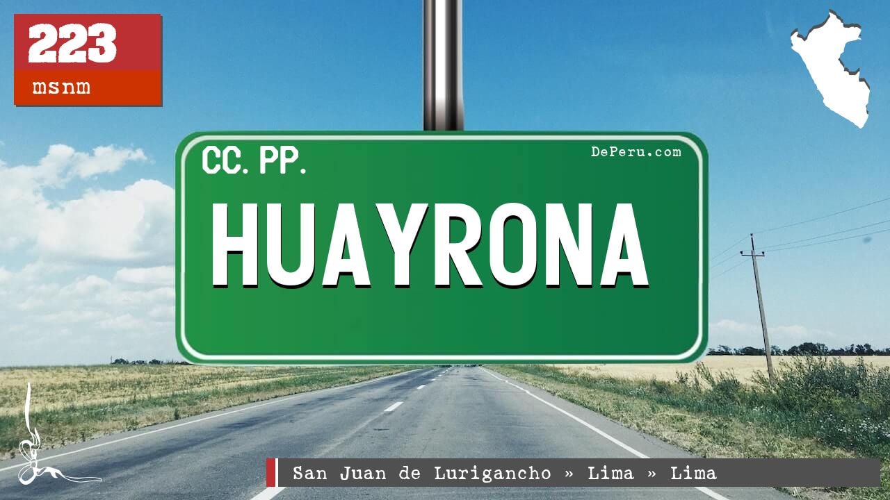 Huayrona