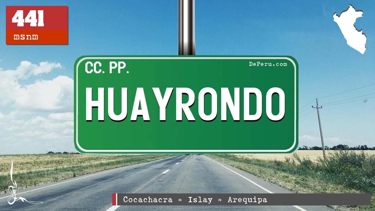 HUAYRONDO