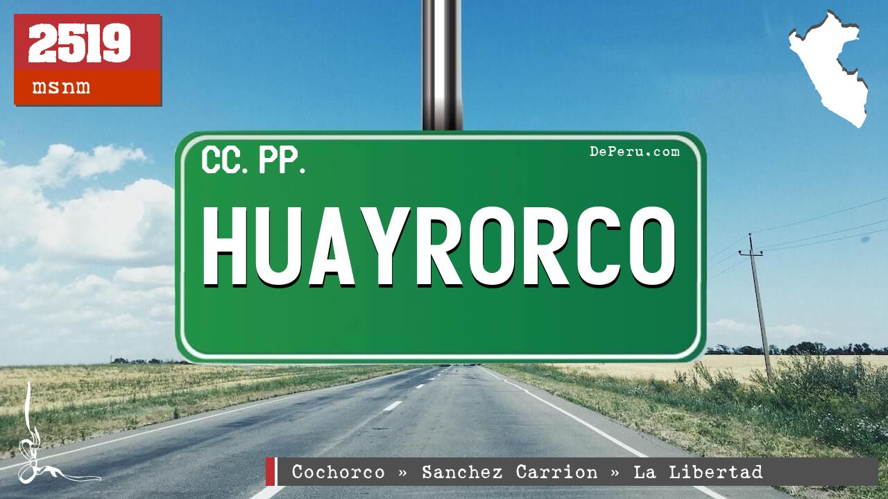 Huayrorco