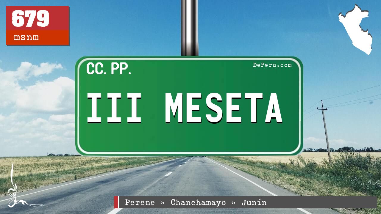 III Meseta