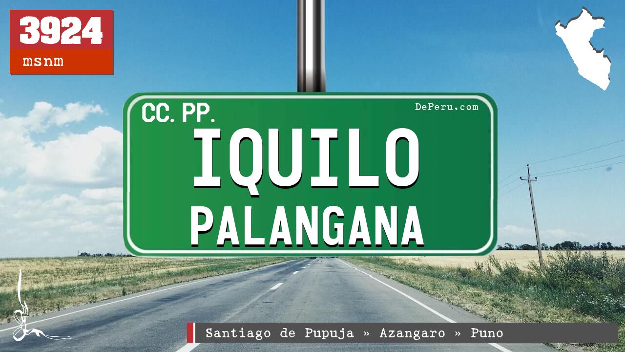 Iquilo Palangana