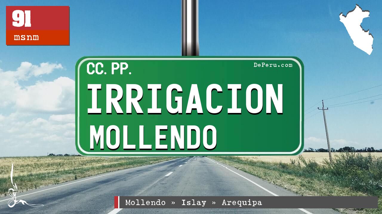 Irrigacion Mollendo