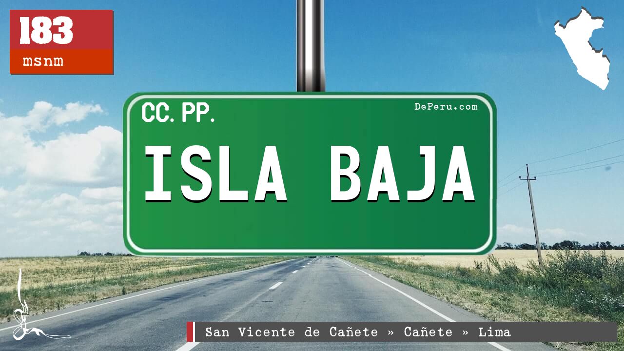 ISLA BAJA