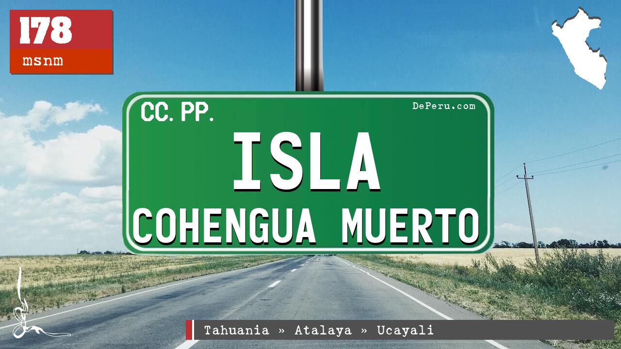 Isla Cohengua Muerto